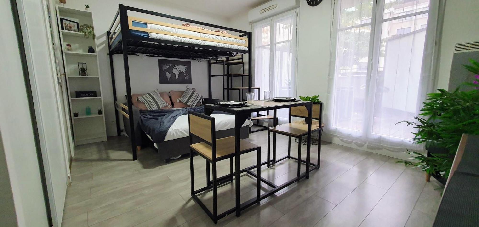 Appartement Studio - 1 Min Rer - 10Min Disney & 30 Min Paris - Free Parking & Wifi à Bussy-Saint-Georges Extérieur photo